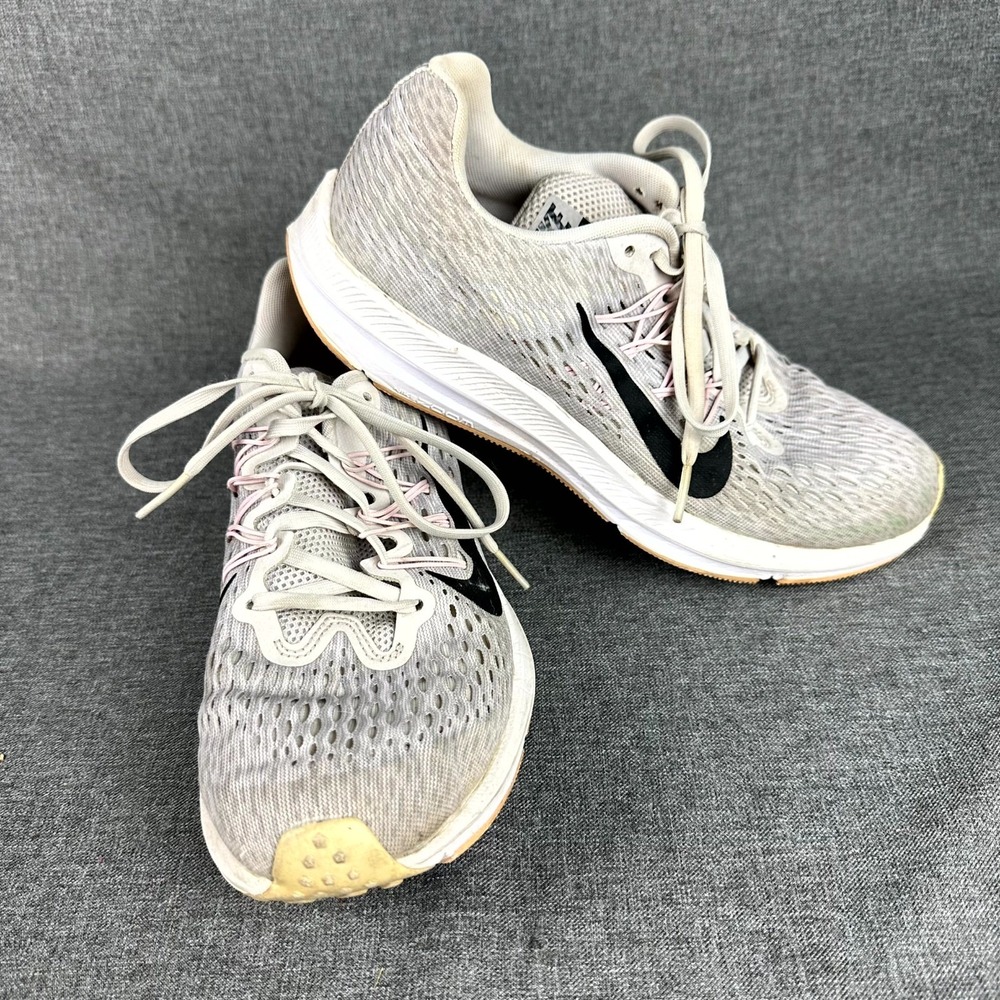 Nike Zoom Winflo 5 AA7414-013 Sneakers Women's US 8.5 Vast Gray Running Shoes